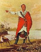 William Berczy Oil portrait of Joseph Brant France oil painting artist
